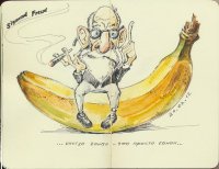 Сразу видно человека, который женщин только на картинках видел.
"А вот у человеческих самок молочные железы всегда увеличены."-правда что ли?
"Примерно в середине цикла, когда наступает овуляция и яйцеклетка выходит в брюшную полость, происходит кратковременное увеличение прогестерона в организме. Молочная железа реагирует на гормон, готовясь к предстоящей беременности, так запланировано природой. Железистая ткань молочной железы разрастается, и женщина ощущает, что её грудь набухает.

Если же беременность не наступает, то количество прогестерона уменьшается, и грудь возвращается к своему нормальному состоянию, разросшиеся железистые ткани атрофируются. Некоторые женщины, зная такую особенность своего организма, используют её для планирования беременности."
 А при беременности она увеличивается в среднем на 2 размера.
Про кормление вообще воспаленная фантазия автора, у которого секса, видимо просто давно не было.