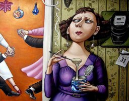 Прекрасное далёко: советское прошлое в иронично-жизненных работах Валентина Губарева