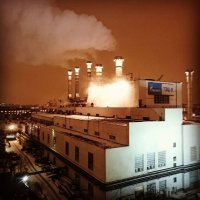 Завораживающие градирни и трубы ТЭЦ