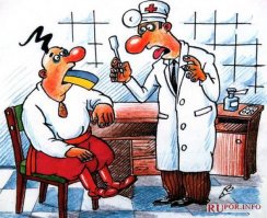 Ржавый одновагонный поезд, как символ надежды