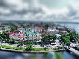 Выборг. Снято с Башни Олафа.