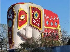 Странные в Корее совы... У нас дома-слоны строят намного круче! На Новорязанском шоссе, пос Островцы.