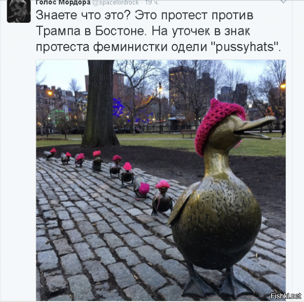 Прикольные шапочки кстати.
Они что то вроде Розовых кофточек у киркорова по мемам?