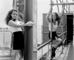 Хм... И она в детстве на стройке играла... :)