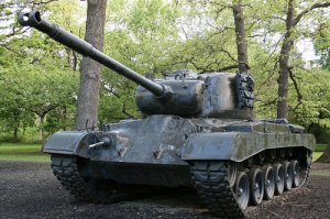 Это М47, форма башни отличается от М46