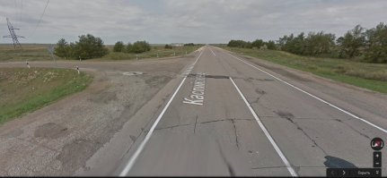 Вот место нашей аварии. Знака "обгон запрещён" не было. Однако есть сплошная разметка.
Думаю, по сабжу такое же место. Тем более автор пишет "Хотя там перед поворотом знак обгон запрещен".
Однозначно вина Шкоды.
Однако, читая комменты, понимаешь, что до хрена таких дебилов, как водила Шкоды, считающих, считающих, что кто-то должен их пропустить в соответствии с пунктом 8.1.
Надо разграничивать причину и следствие.