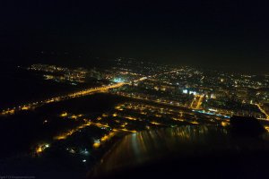 Охлопково! Нижегородская область. Никогда бы не подумал, что моя деревня (50 домов) выглядит как мегаполис