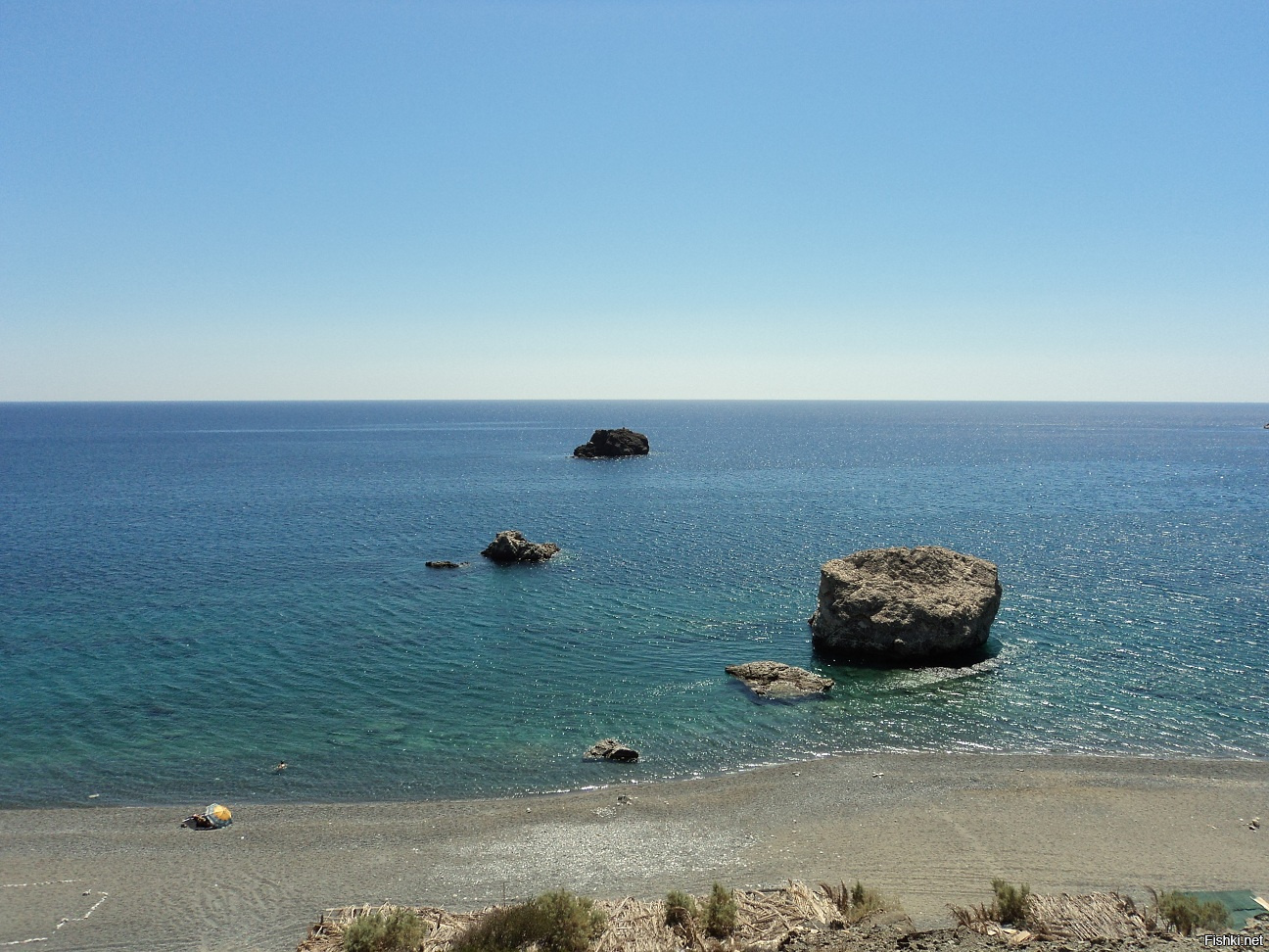 Makria Ammos Beach, о. Крит, Греция.