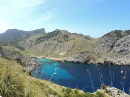 Playa de Cala Figuera, о. Майорка, Испания.