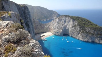 Navagio о.Закинф и Mirtos о. Кефалония