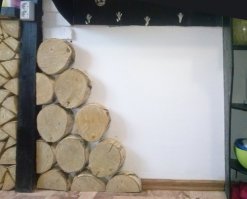 Сделал фальш камин!