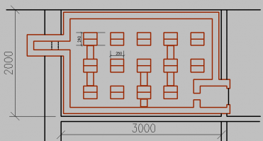 вот сделала предварительный проект, лабиринт дымохода может еще изменится, и для канализации еще место не определила
оцените, может советом поможете
жду комментариев