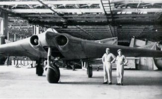 Ho 229, захваченный пендосами, пока советские войска добивали остатки гансов: