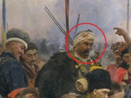 А у этого мужика голова перевязана потому, что он мзду не берёт?