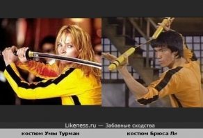 Я понял! Негры-бойцы наняли негра-билдера в качестве груши, а может он им денег должен...

Желтый костюм всегда помогает. Магия!
