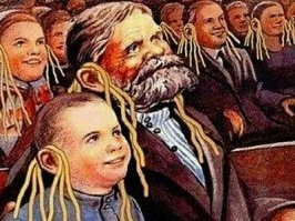 Танцуй так, как будто тебя никто не видит: повар пустился в пляс во время приготовления лапши