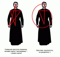 Пентаграмма - весьма древний символ, который человечество использует с незапамятных времен. Практически всегда в этот знак вложен магический смысл. Не знаю, что думали большевики, введя этот символ. Были какие-то особые мысли или просто форма понравилась? 
А еще, самое смешное, христанутые этим знаком постоянно пользуются, в подавляющем большинстве даже не осознавая этого. Действительно, церковь, всячески борется с инакомыслием, гнобит всех "магов"... Но каждый верующий "рисует" на себе пентаграмму.