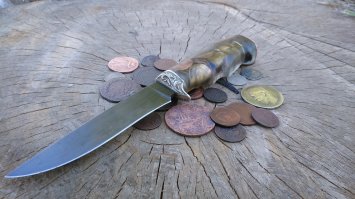 Вот, в единственном экземпляре. Подарок брату копателю.