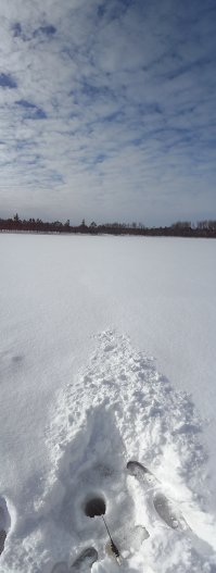 Непередаваемая красота и романтика зимней рыбалки