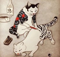 Лучшие тату с котами в мире