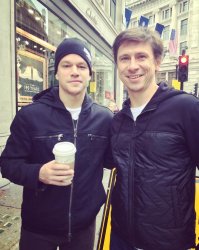 Тимур и Мэтт на самом деле большие друзья. Когда Мэтт приезжает в Москву, они всегда проводят вместе время.