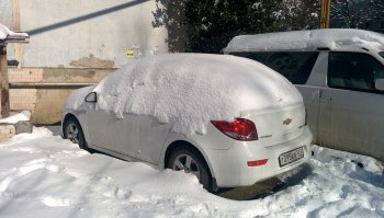 Да это звездец! Давно такого не было! Напоминаю, что у нас тут так-то субтропики!