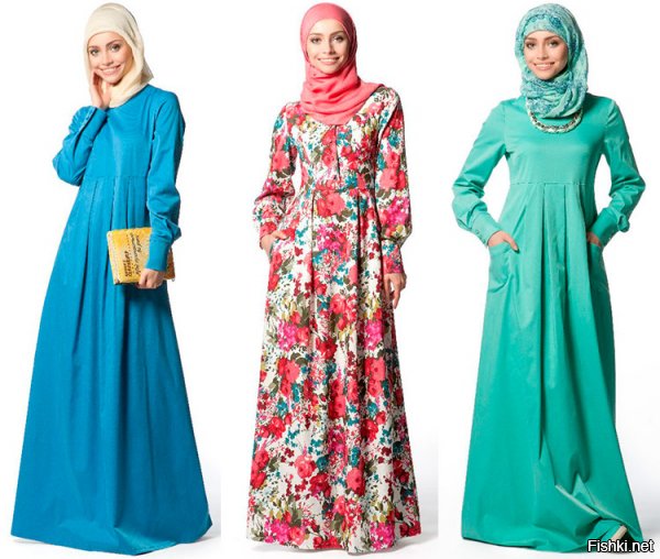 вот Мусульманская одежда 
...


...
остальное придумали люди