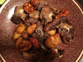 Просто баранина, просто картоха и просто казан