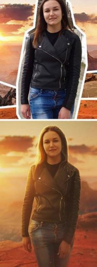 После фотошопа, кажется у неё встаёт! Нет?