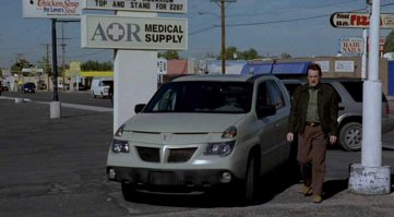 А как ж авто Уайта Pontiac Aztek?