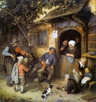 Я может валенок неотесанный и в искусстве разбираюсь как свинья в апельсинах, но мне всегда нравились "малые голландцы", а современное "искусство" ничего кроме недоумения (в лучшем случае) не вызывает.