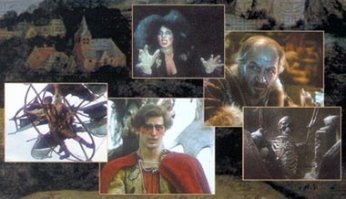 Можете со мной не согласиться, но мало какой ужастик дотягивает по уровню ЖУТИ до "Сказки странствий". Все эти кишки, вопли, монстры меркнут по сравнению с этим (жаль, не все картинки, что хотел выложить, нашёл):