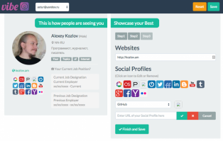 Сайт дня: Vibe - IT-гадание по электронному адресу