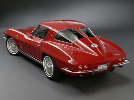 Вот тоже аппарат! Chevrolet Corvette Stingray 1963
