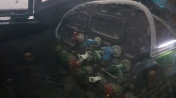 Вот так пульт управления у неё выглядит. Это снято в той, что на первой фотке. В Балаклаве.
