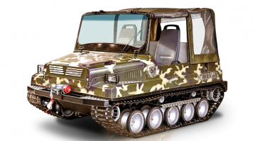  В интернете продают vip-маршрутку на гусеницах за $135 тысяч