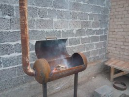 Осенью сварил для работы . Пробный вариант . Следующий должен получится лучше .