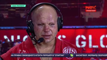 и у Феди бывали травмы (после боя с Мальдонадо)