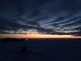 вчера вернулся с Балхаша