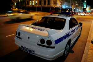 Обычные полицейские тачки Владивостока