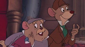 В это время в подвале дома 221б на Бейкер-стрит.       
«Великий мышиный сыщик» 1986.