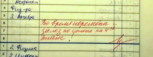  22 по-настоящему странных послания из школьных дневников