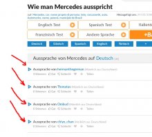 Поверьте, историю бренда я знаю не хуже Вас. :)
Есть такой сайт:

На нем вы можете услышать, как произносят слово те или иные носители языка. Немцы, португальцы, англичане, испанцы, шведы.
Кстати по-шведски прикольно звучит. А ближе всего к "русскому" произношению французы.