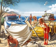 Календарь с героинями советских фильмов в стиле пинап