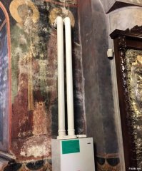 Где оскорбленные ушибленные иконами полоумные????? Я атеист и то так бы не сделал бы :))