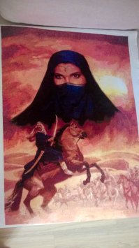 я по фото мало работаю, только если уж очень просят.
Не нравится мне это :) Вот хорошей картины найти схему, чуть обработать по-своему в программе и отшить - это любо. В инет почти не выставляю вышивки. Не считаю, что достойны обсуждения. Но раз уж Вы спросили - вот из последних - Врубель, Принцесса пустыни, Волна.