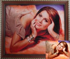 Имхо, не на всех конечно, но в принципе солидарен с вами, мне больше нравится как крестиком вышивают