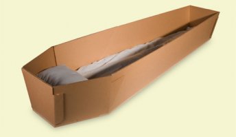 бери картонный и дешево и разлагается ещё быстрее.