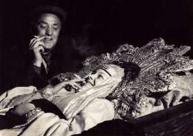 Перекур на съёмках фильма "Иван Грозный".