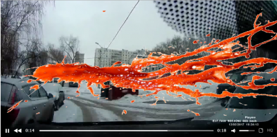 страшная авария. Не дай-то Бог несовершеннолетние фишкяне увидят...Так ведь и заикой можно стать..